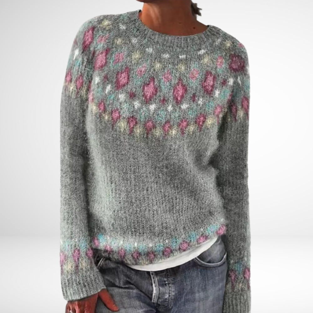 Natacha | Pull retro d'automne