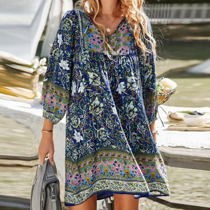 Keila - Robe longue bohème