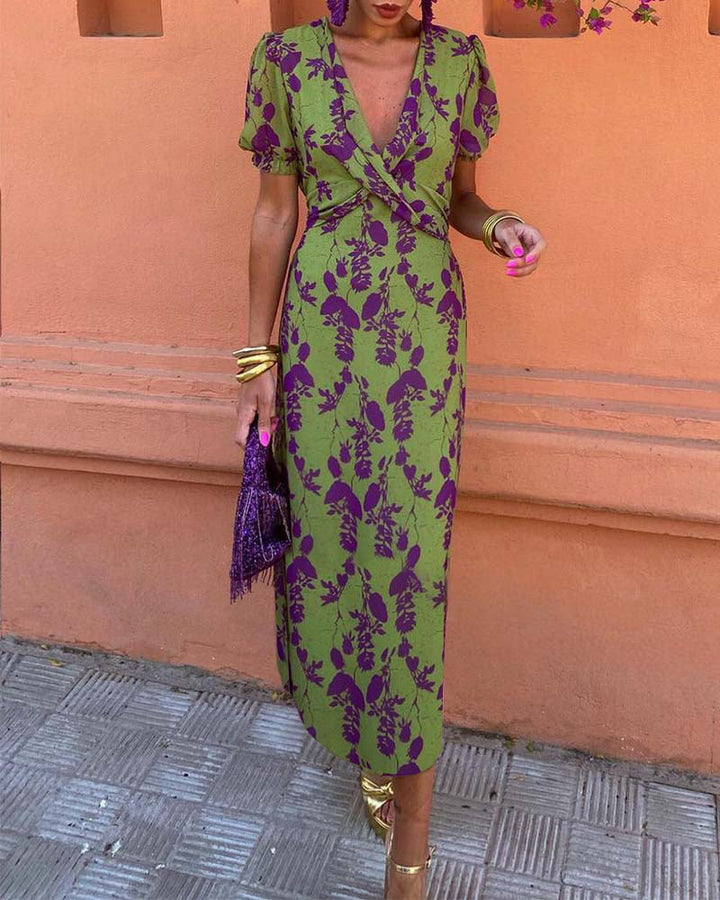 Brie - Robe midi élégante