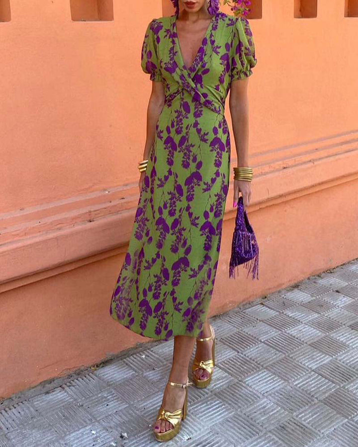 Brie | Robe midi élégante