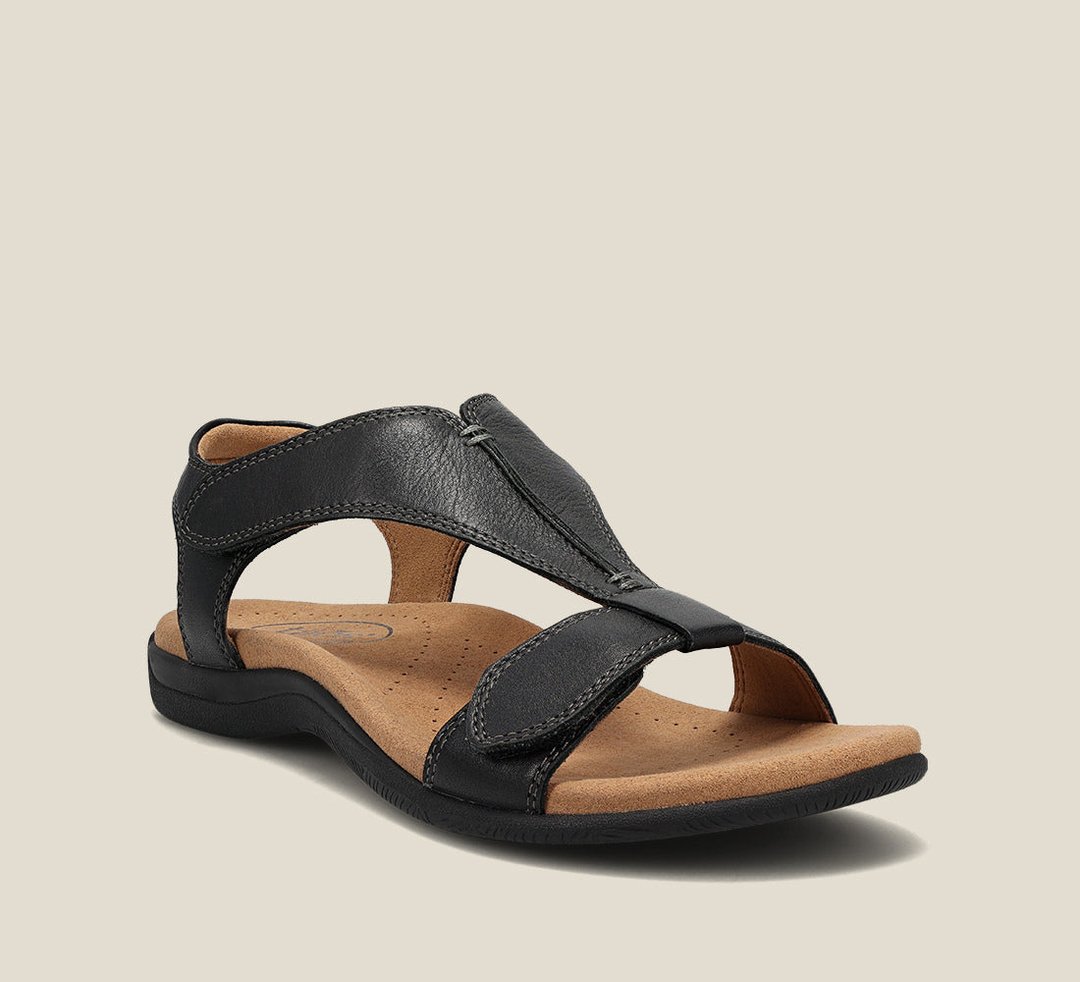 Eva™ - Sandales Orthopédiques en Cuir Décontractées