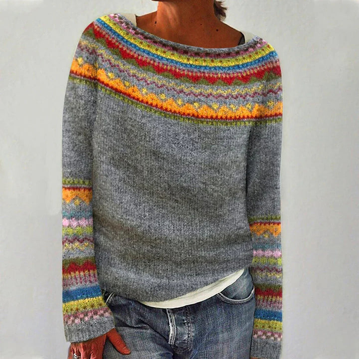Camille | Pull Islandais en Laine