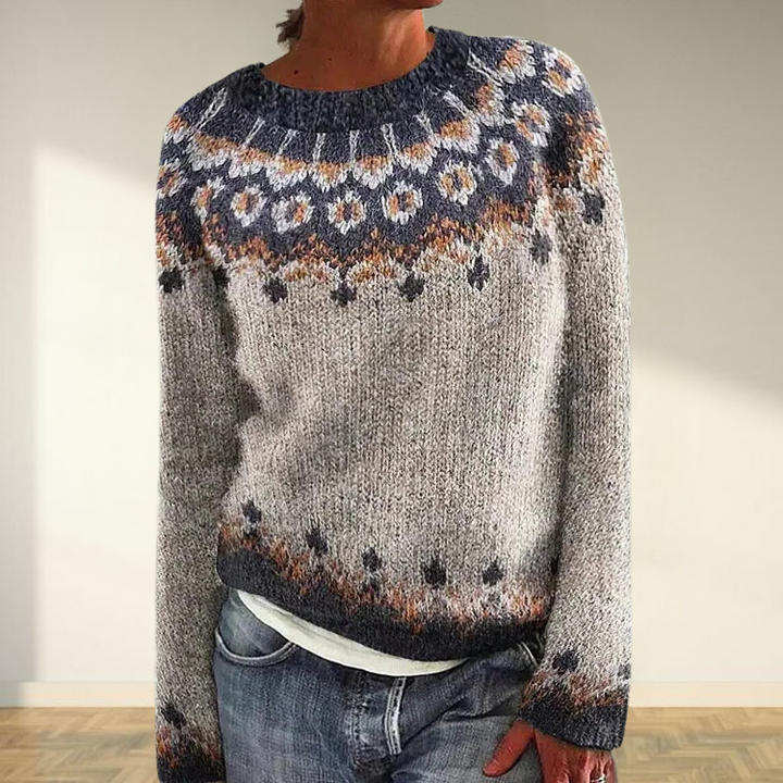 Inès | Pull islandais au style intemporel