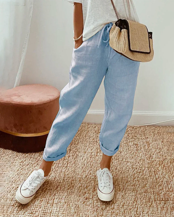 Daisy™ – Pantalon en lin de luxe anti-transpiration