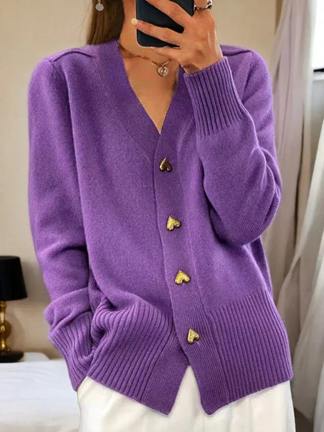 Violet | Cardigan Raffiné