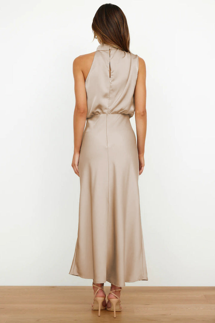Valeria™ | Robe Longue avec Col Halter