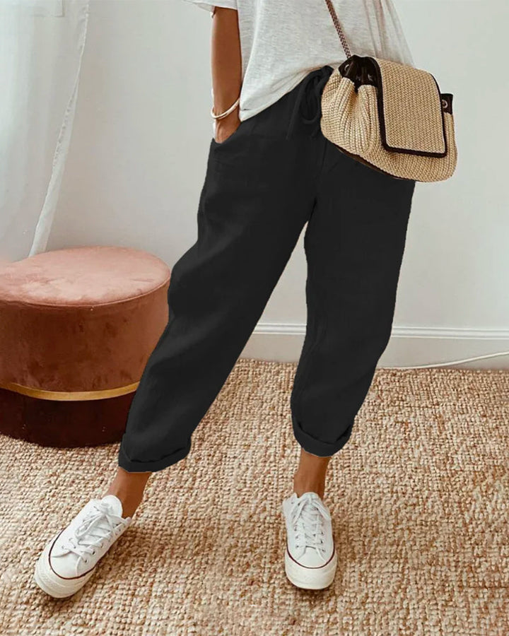 Daisy™ – Pantalon en lin de luxe anti-transpiration