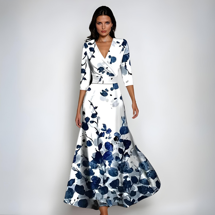 Lunora | Robe élégante à fleurs