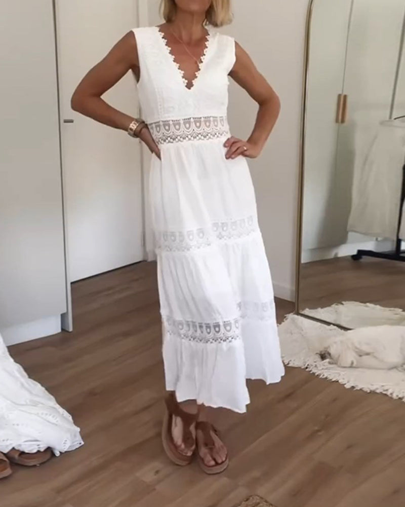 Clover - VENTE DE ROBE EN DENTELLE BLANCHE