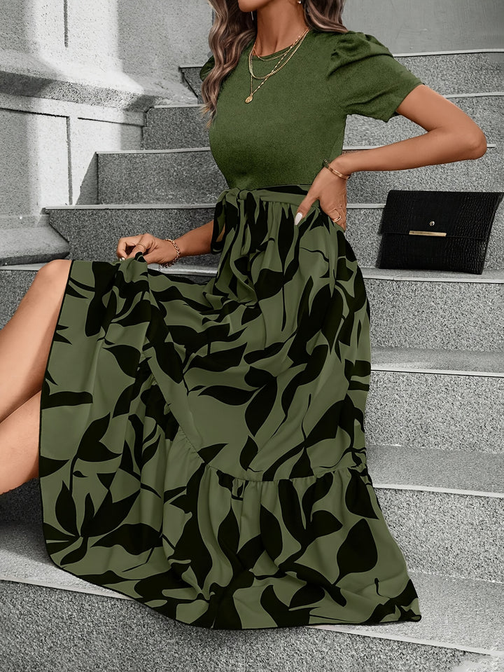 Lola | Robe midi Imprimée