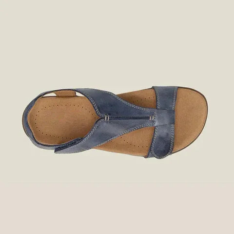 Eva™ - Sandales Orthopédiques en Cuir Décontractées