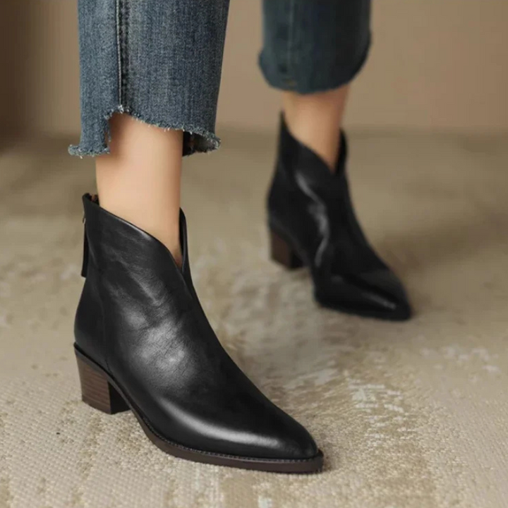 Lucia™ - Bottes en cuir pour femmes