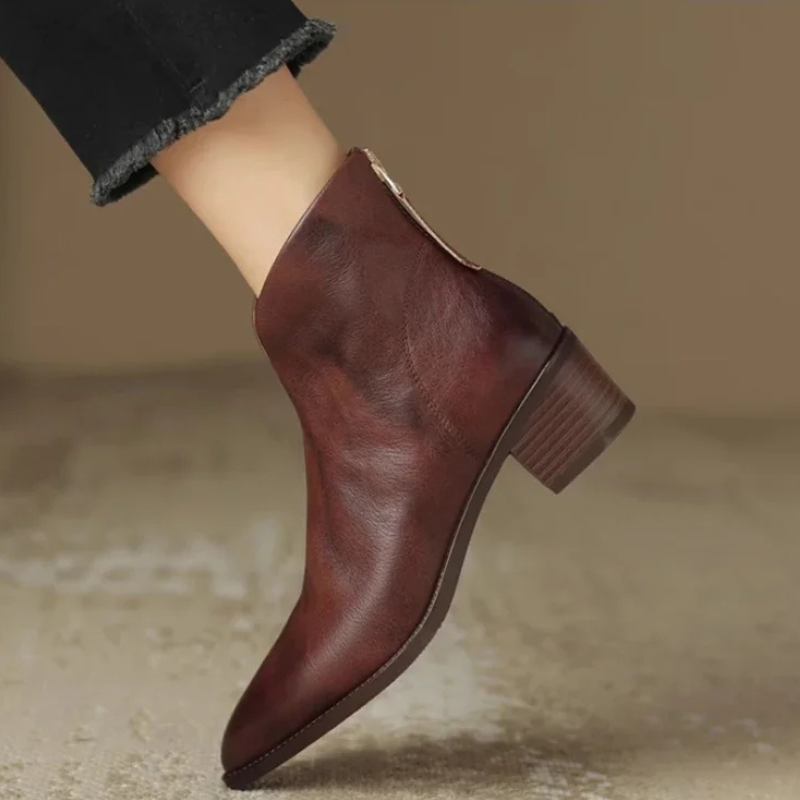 Lucia™ - Bottes en cuir pour femmes