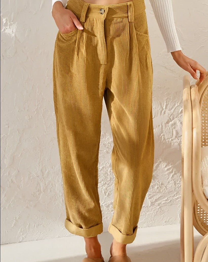 Zell | Pantalons en Corde Stylés