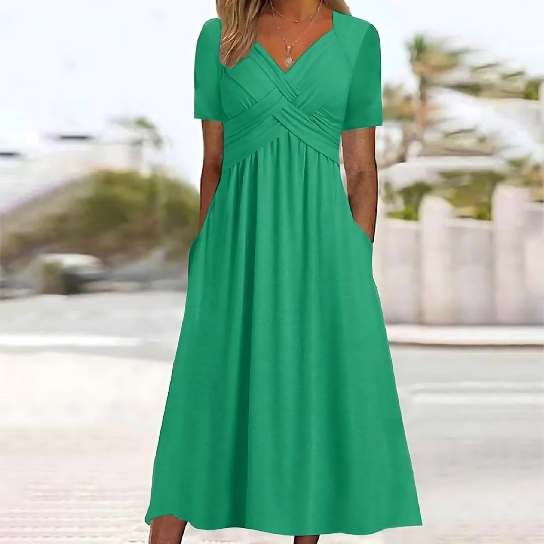Nadine | Robe longue stylée
