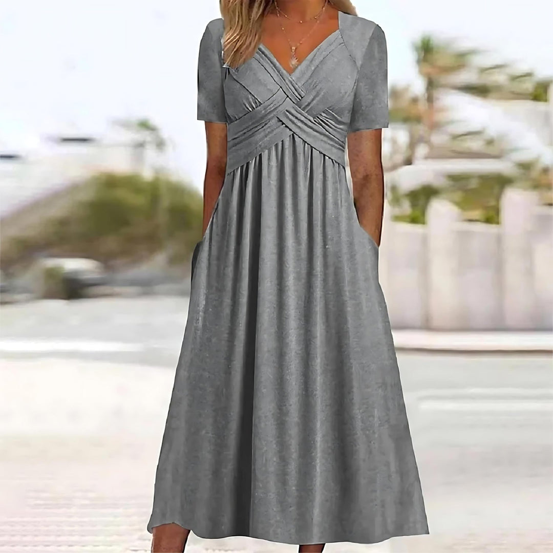 Nadine | Robe longue stylée