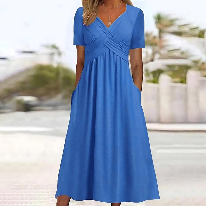 Nadine | Robe longue stylée