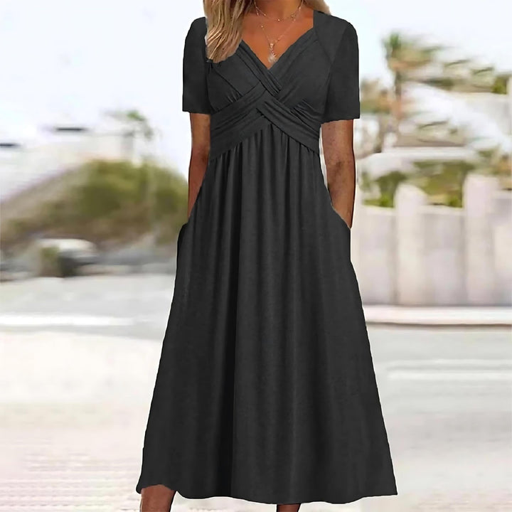 Nadine | Robe longue stylée