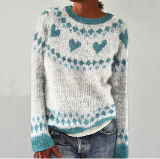 Élise | Pull Islandais en Laine Chaude