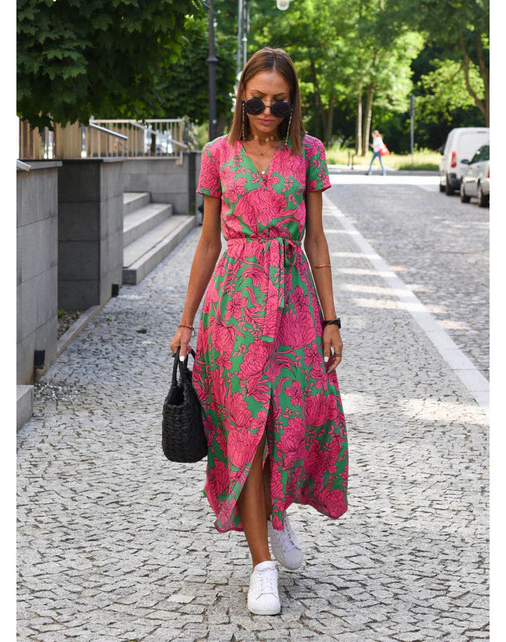 Suzanne | Robe élégante Floral
