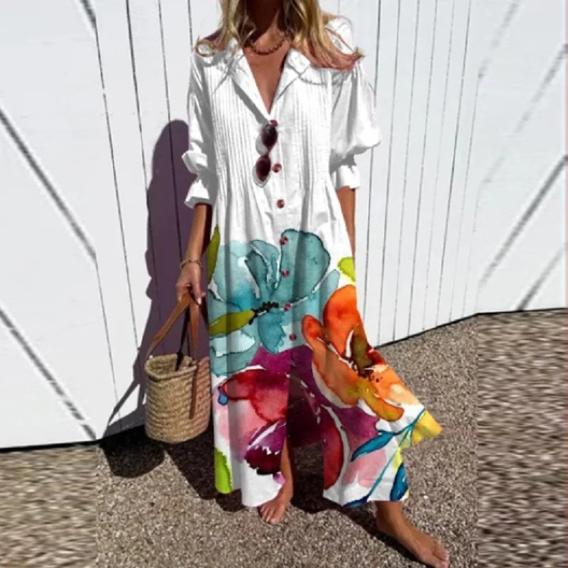FloraLuxe Cologne Robe
