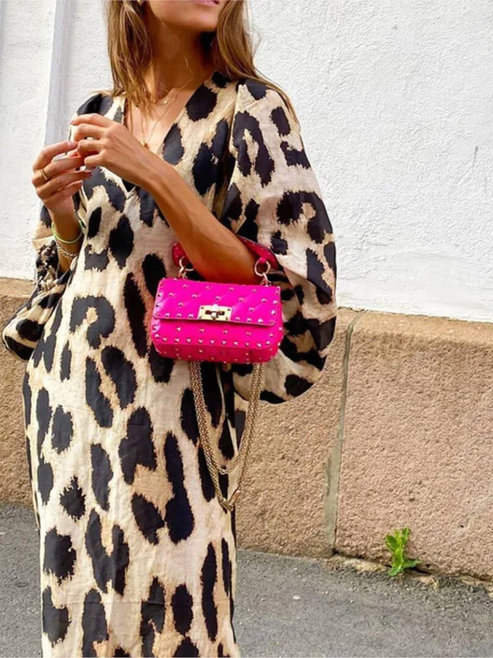 Lisa™ – Robe à imprimé léopard