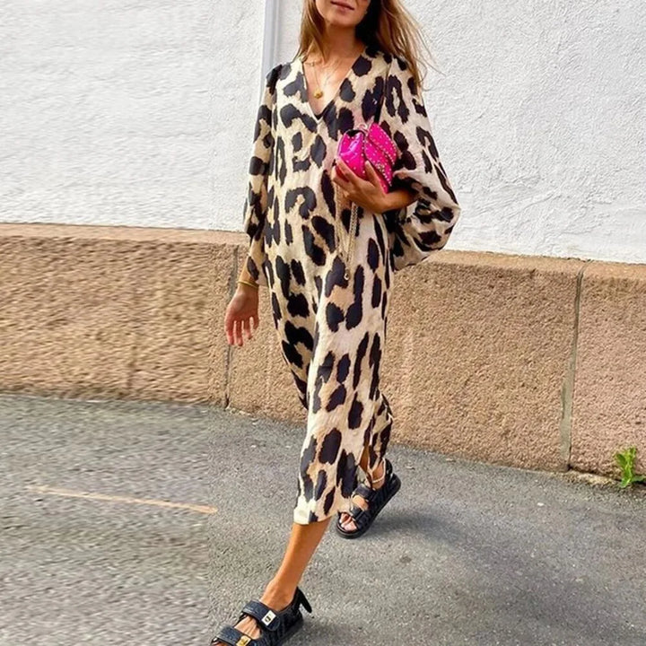 Lisa™ – Robe à imprimé léopard