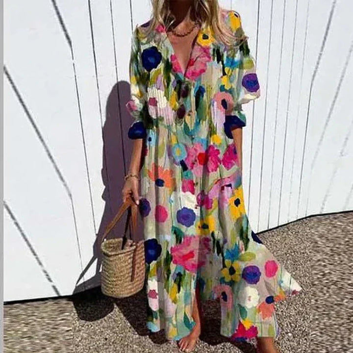 FloraLuxe Cologne Robe