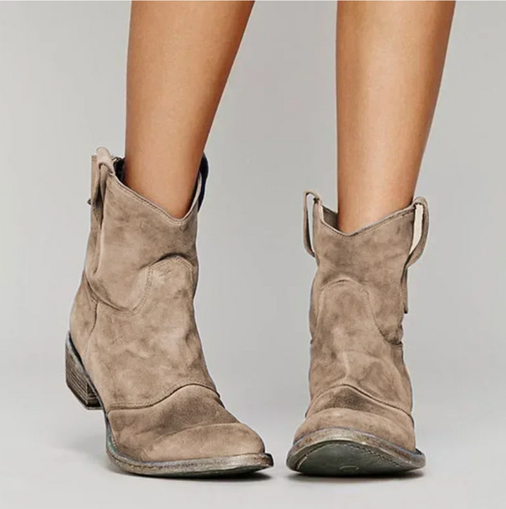 Marie |  Bottes Western en Daim