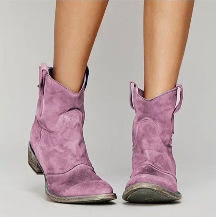 Marie |  Bottes Western en Daim