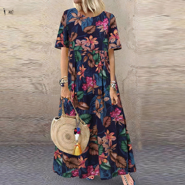 Lotte™ | Robe Maxi Fleurie et Vivid