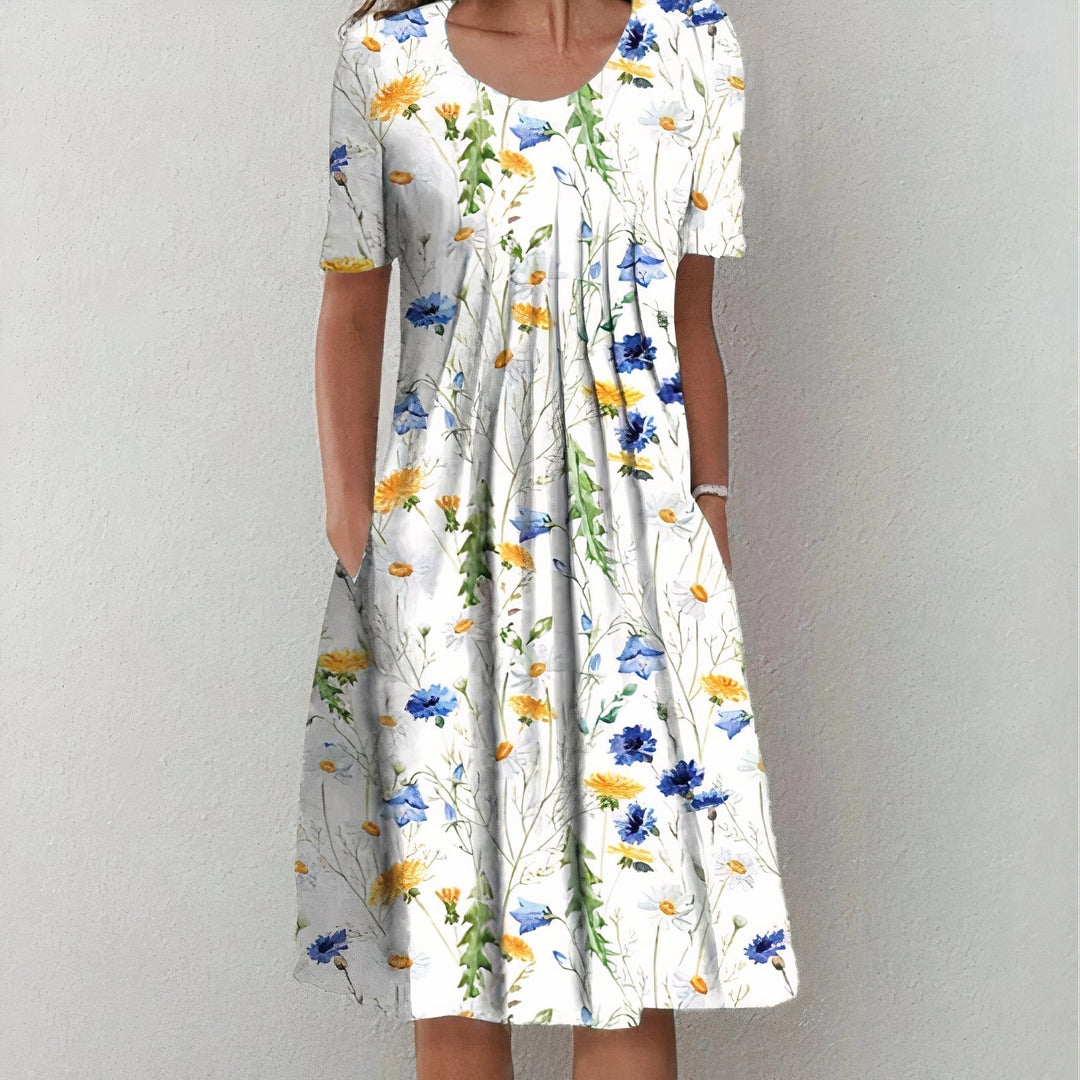 Clara | Robe Fleurie Flatteuse