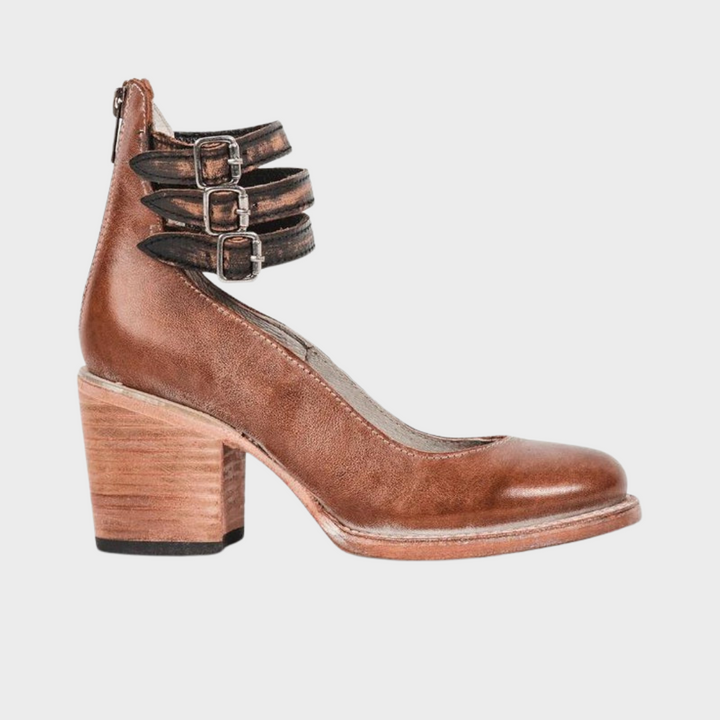 Elena | Pompes à talons hauts Vintage