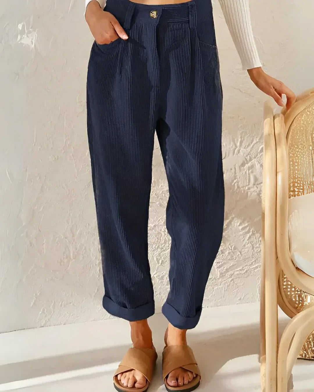Zell | Pantalons en Corde Stylés