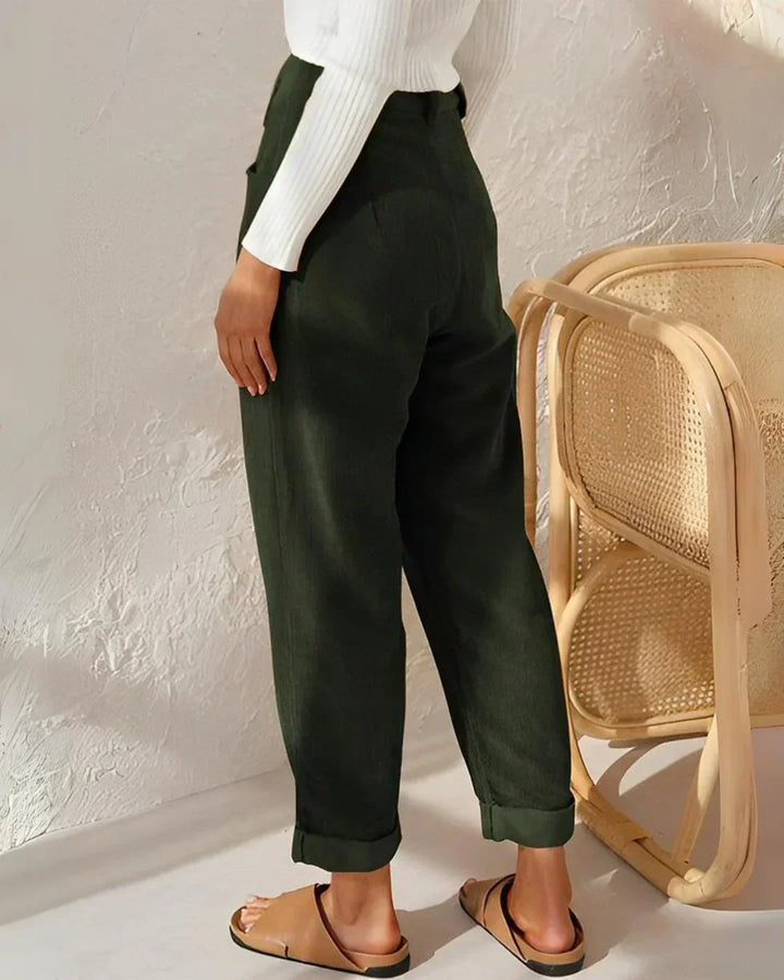Zell | Pantalons en Corde Stylés