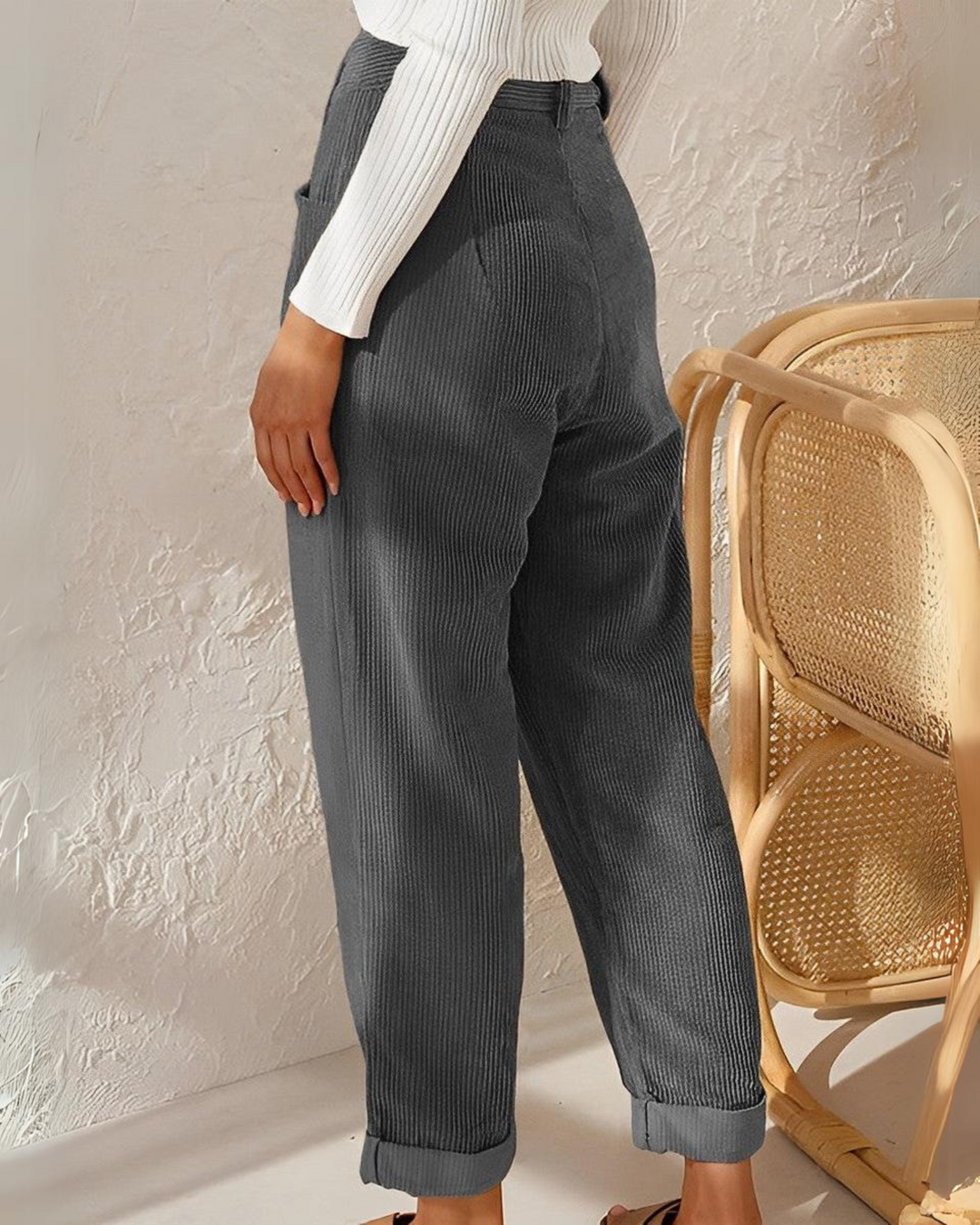 Zell | Pantalons en Corde Stylés