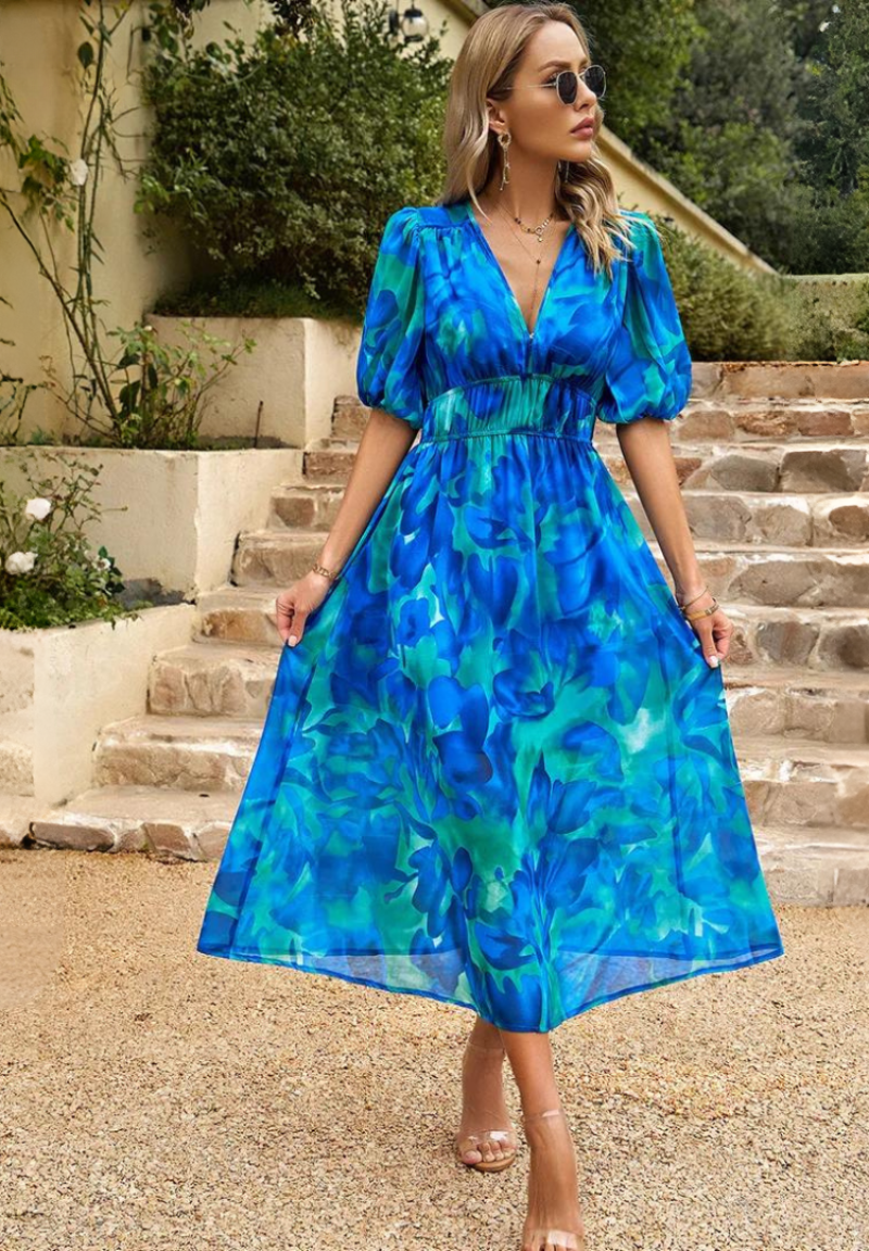 Flore | Robe Florale Élégante