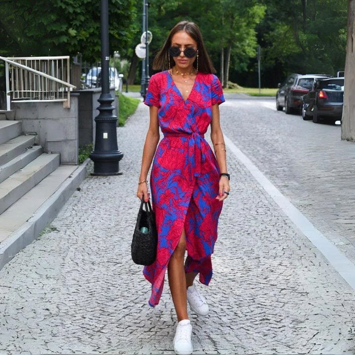 Suzanne | Robe élégante Floral
