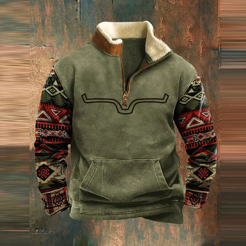 Stefan - Pull Zippé Confort et Élégance