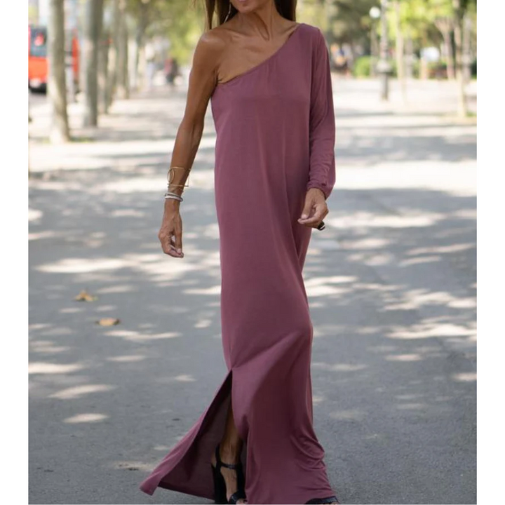 Aiden™ - Robe Élégante à Une Épaule