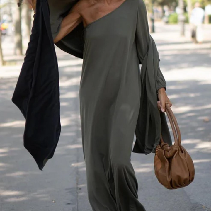Aiden™ - Robe Élégante à Une Épaule