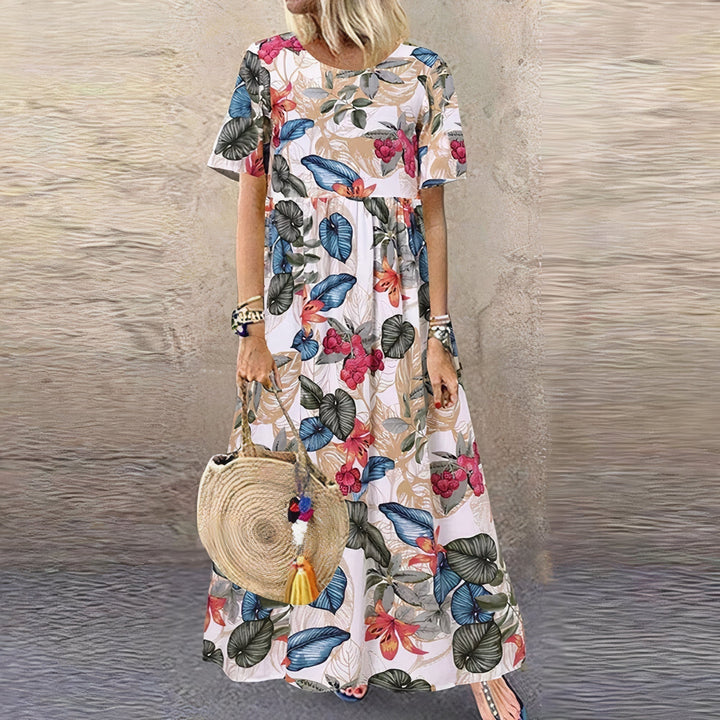 Lotte™ | Robe Maxi Fleurie et Vivid