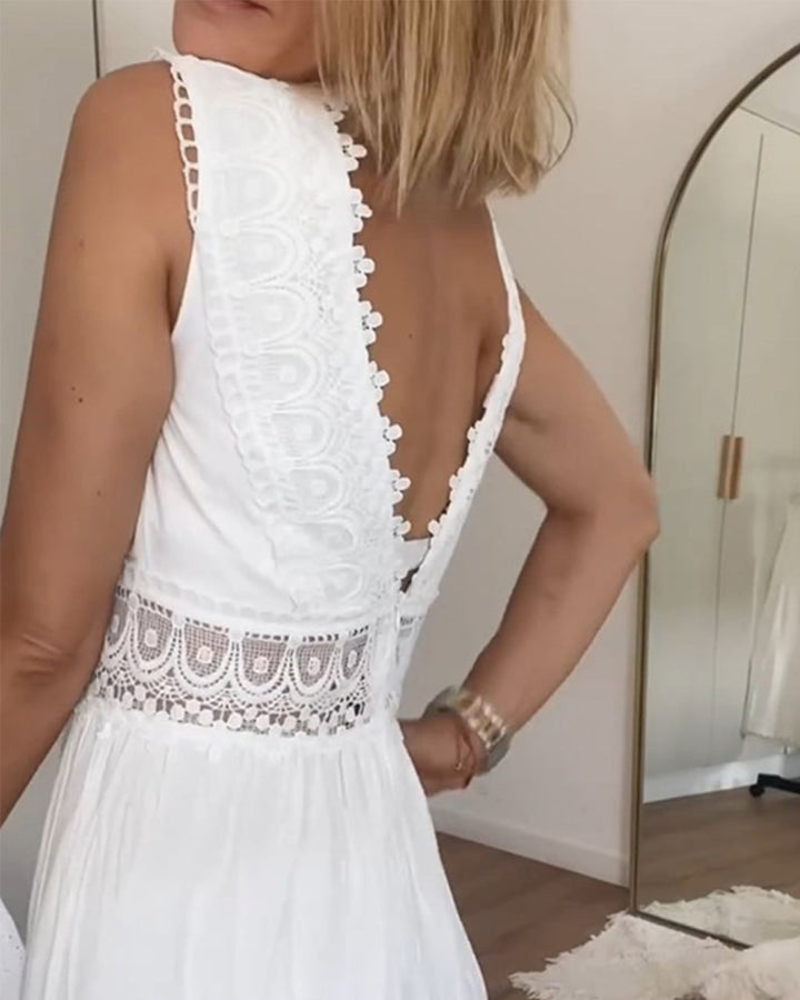 Clover - VENTE DE ROBE EN DENTELLE BLANCHE