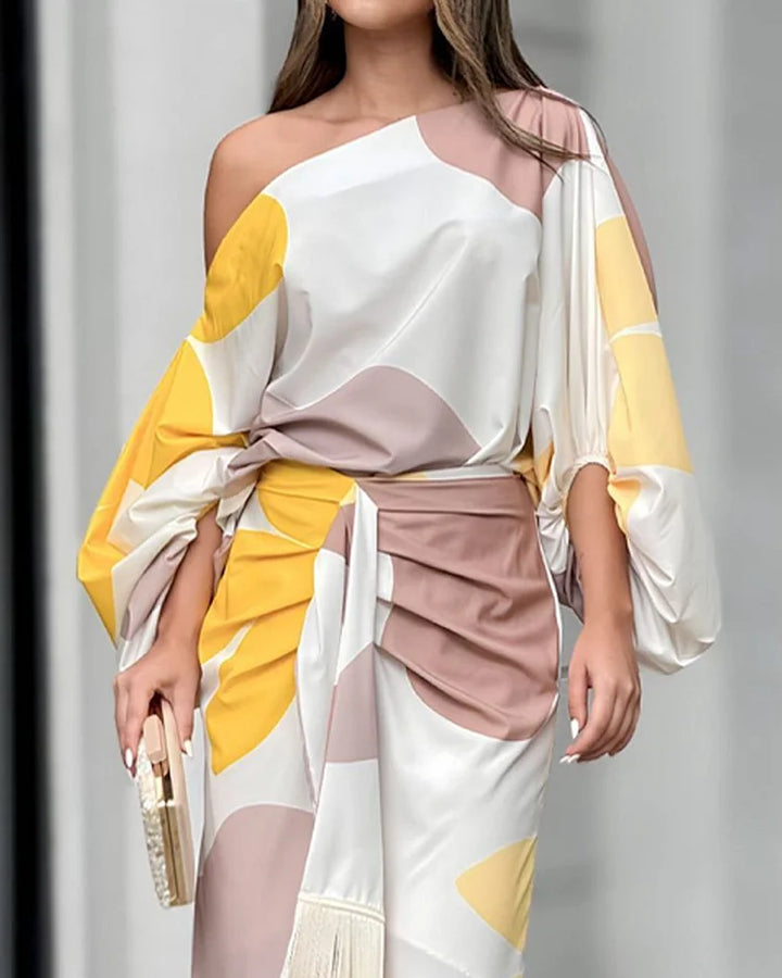 Cherrie - Robe moderne imprimée