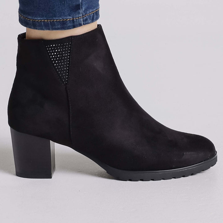 Anna - Bottines à talons hauts pour femmes