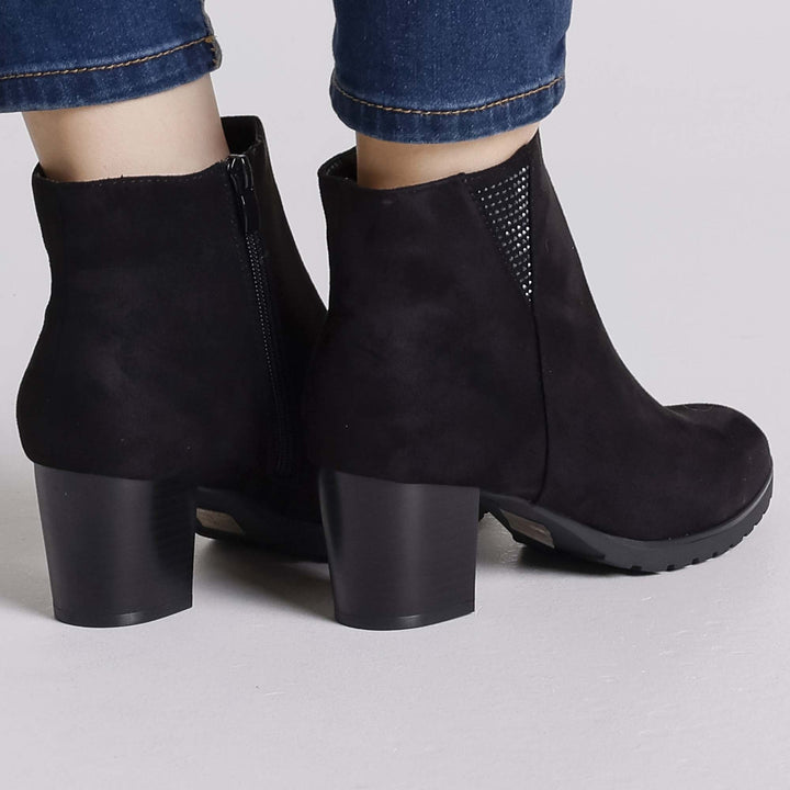 Anna - Bottines à talons hauts pour femmes