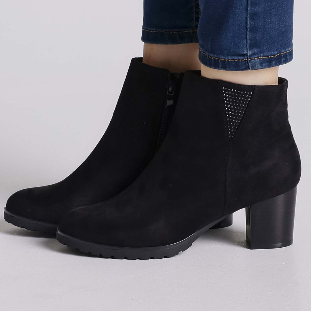 Anna - Bottines à talons hauts pour femmes