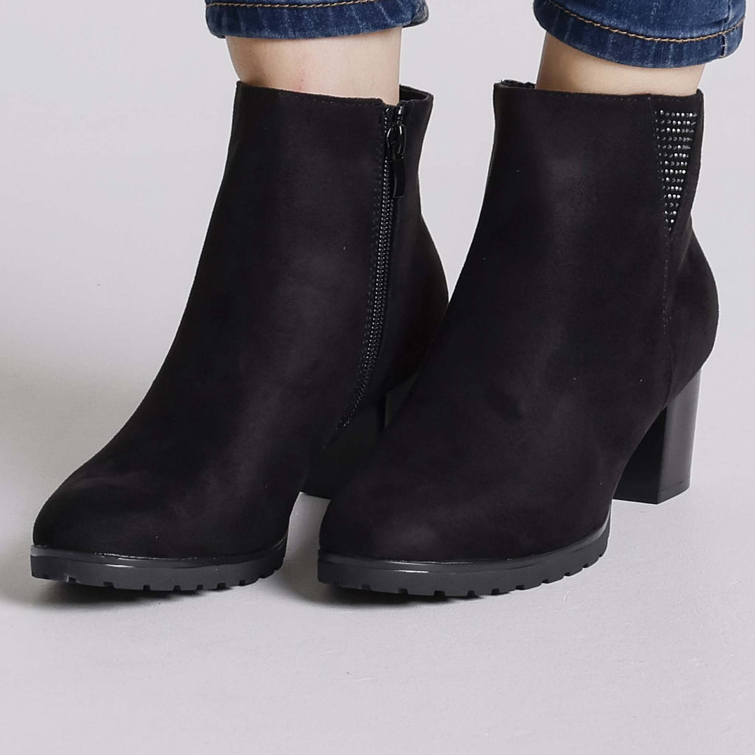 Anna - Bottines à talons hauts pour femmes