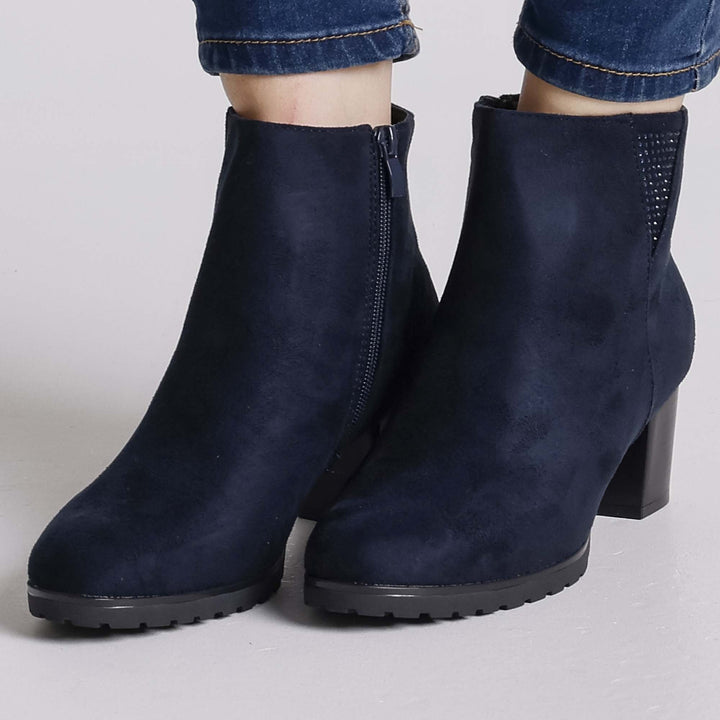 Anna - Bottines à talons hauts pour femmes