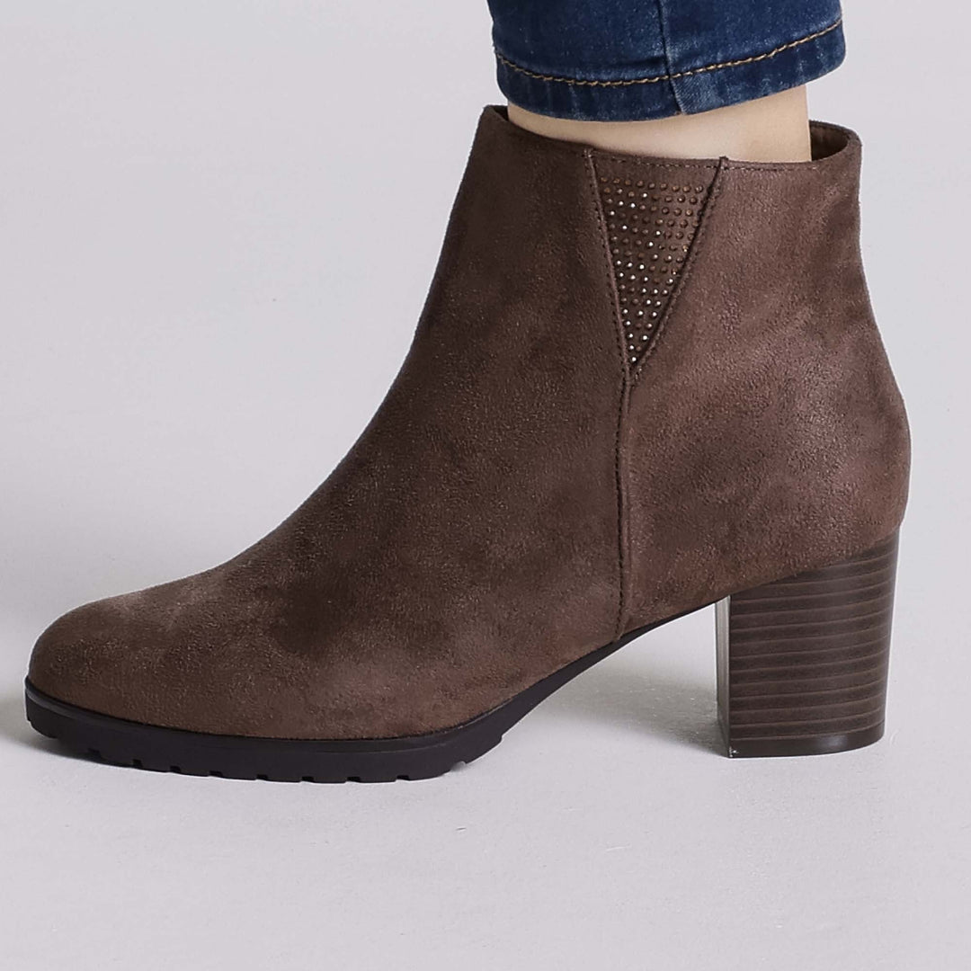 Anna - Bottines à talons hauts pour femmes